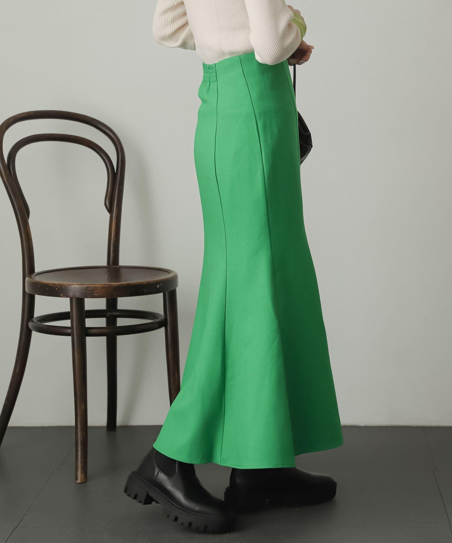 仿羊毛美人魚裙