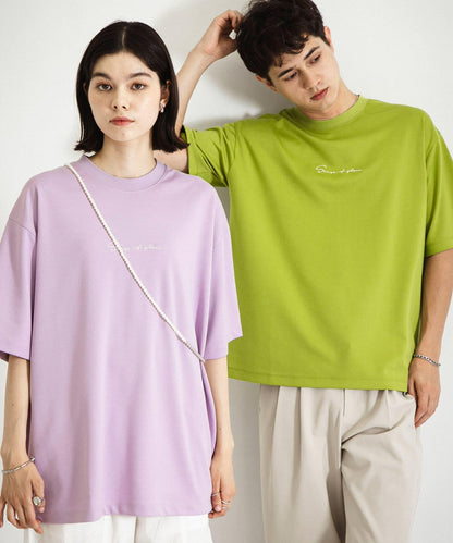 刺繡打孔短袖T恤