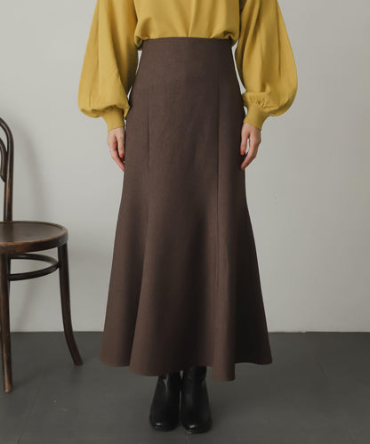 仿羊毛美人魚裙