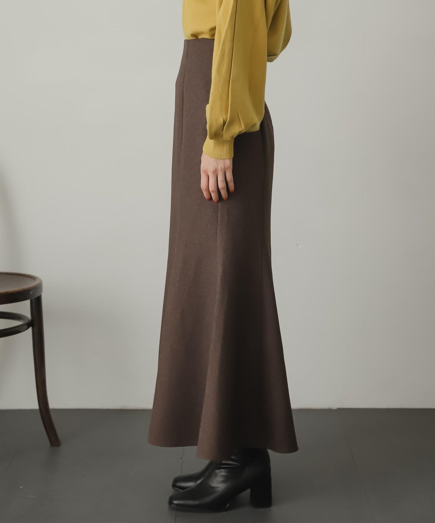 仿羊毛美人魚裙