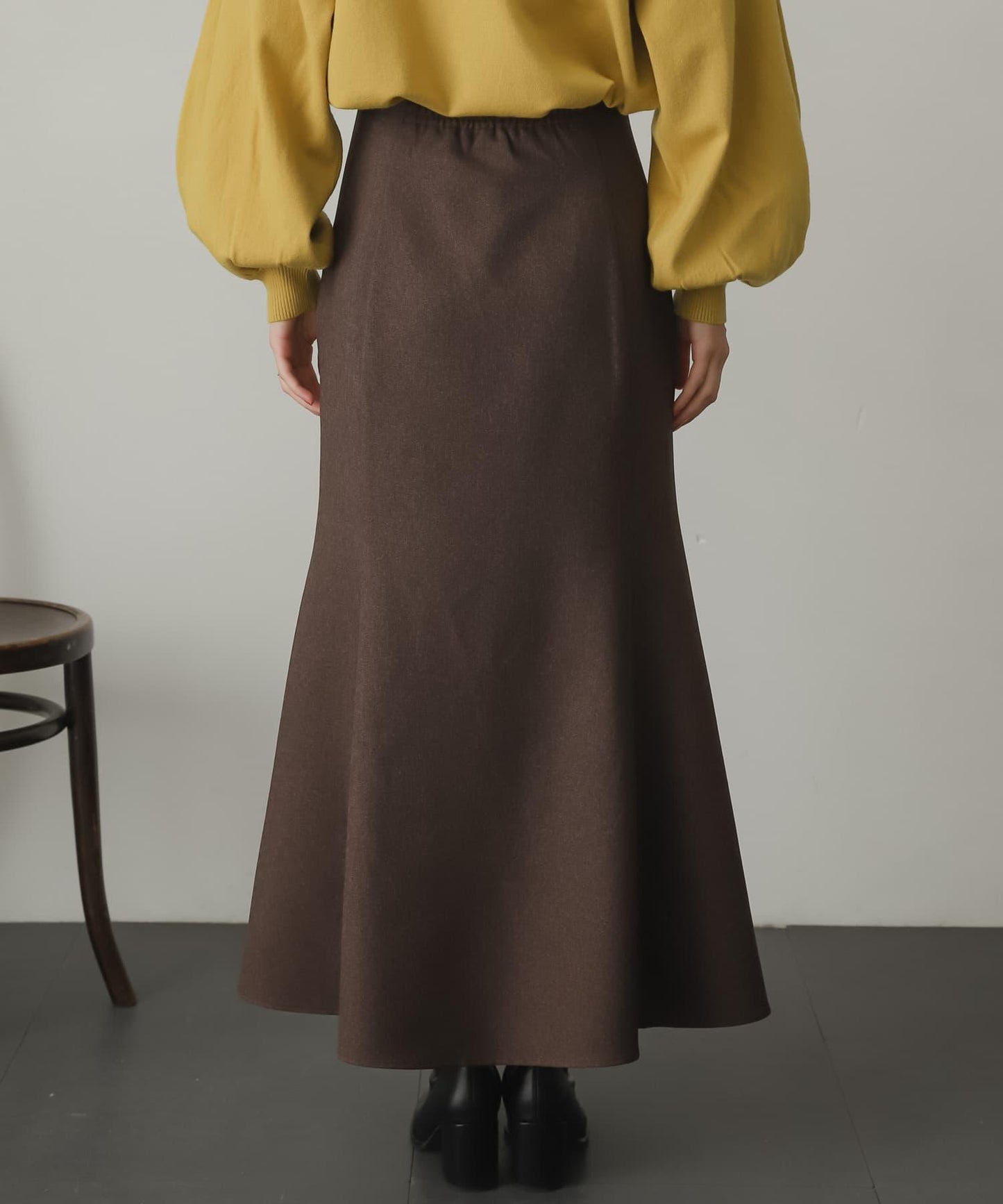 仿羊毛美人魚裙