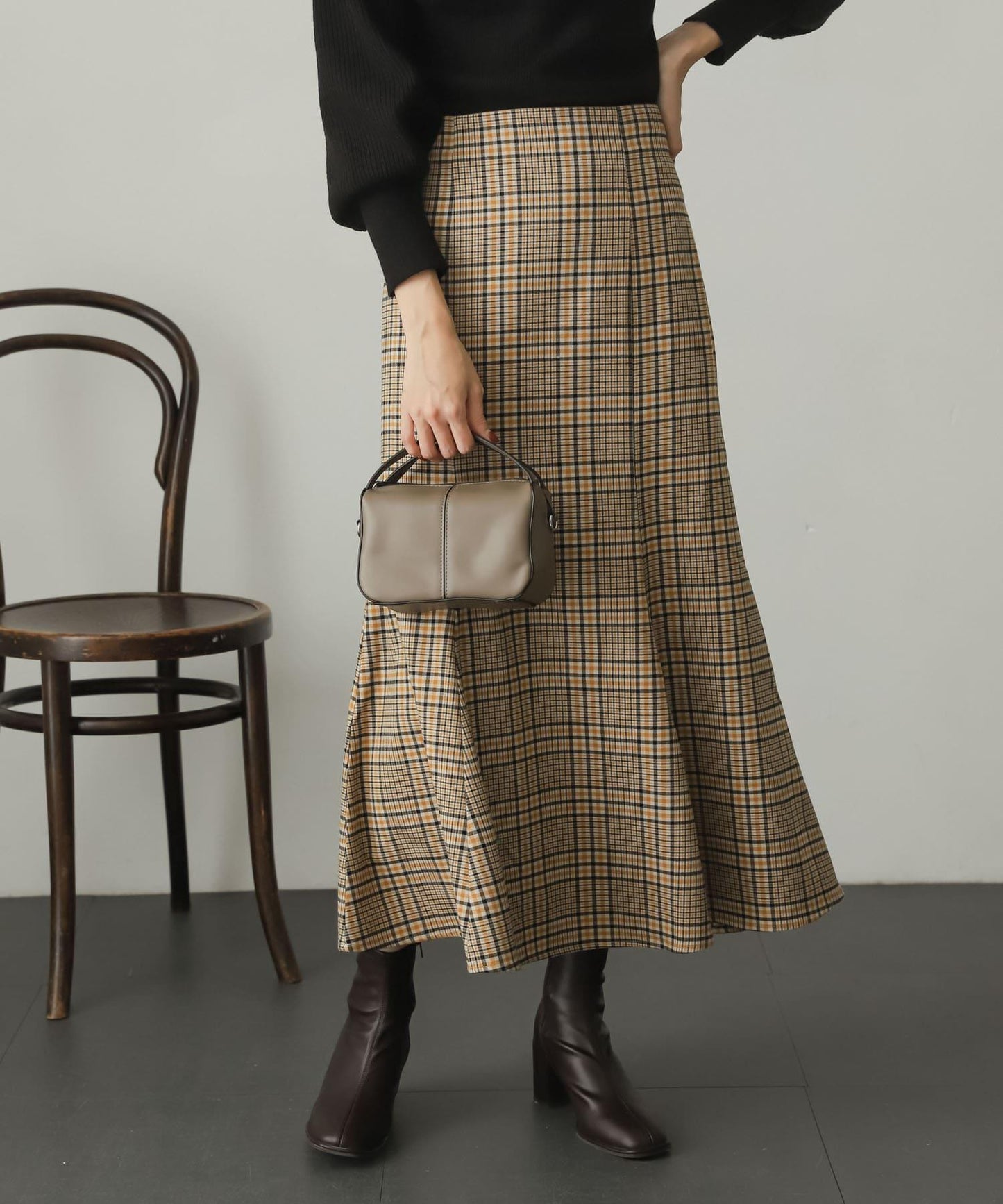 仿羊毛美人魚裙