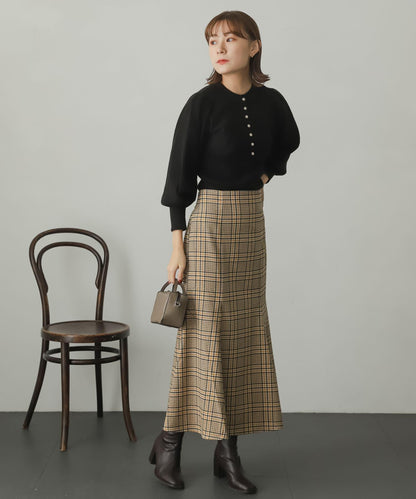 仿羊毛美人魚裙