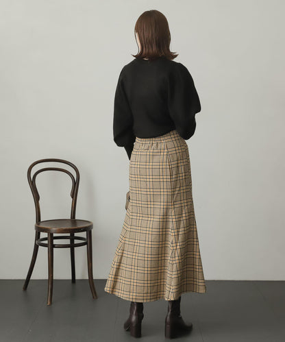 仿羊毛美人魚裙