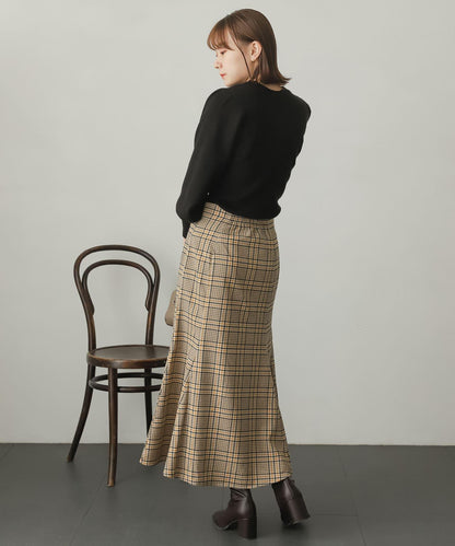 仿羊毛美人魚裙