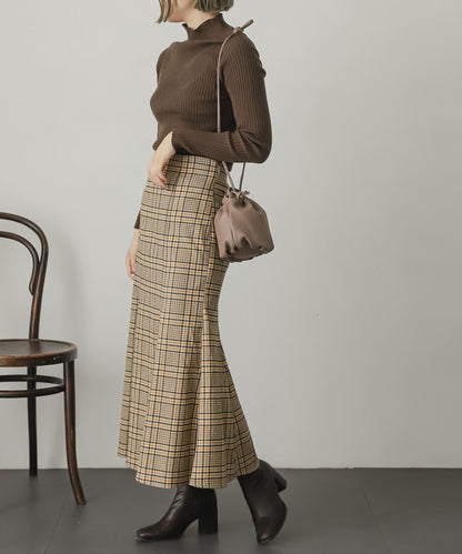 仿羊毛美人魚裙