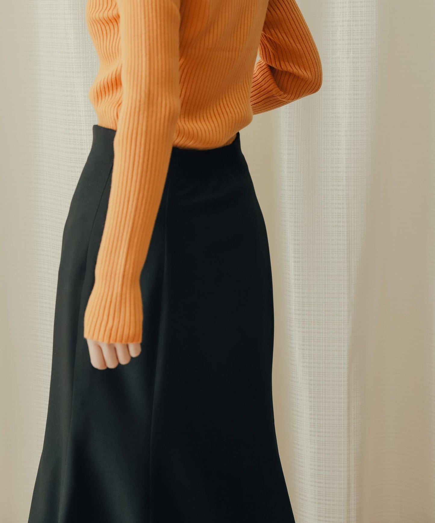 仿羊毛美人魚裙