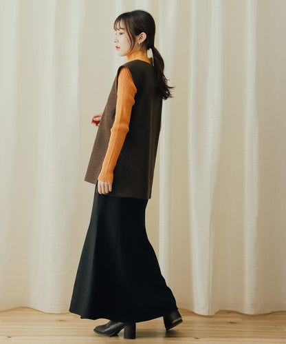 仿羊毛美人魚裙