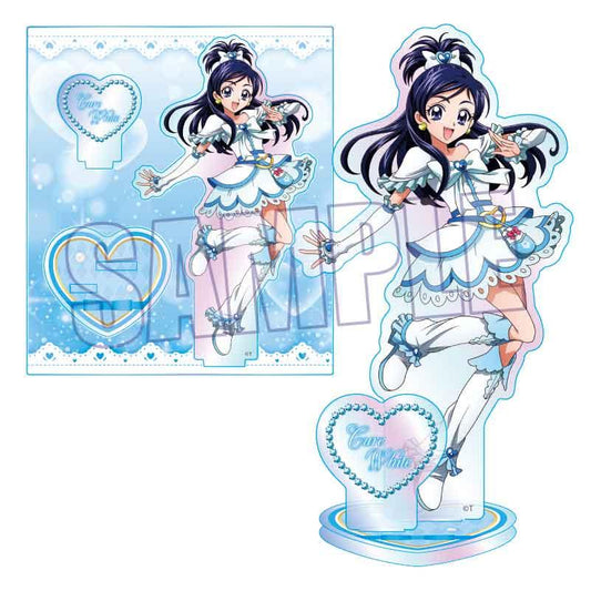 光之美少女Max Heart_極光亞克力立牌 白色天使 動作版