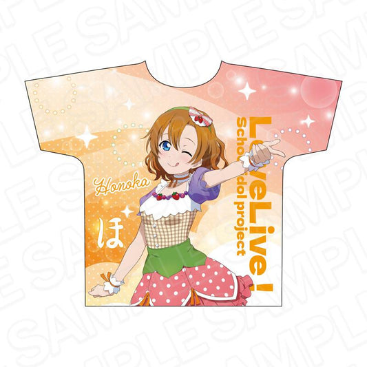 LoveLive! 全幅印花T恤 高坂穗乃果 Cafe party ver