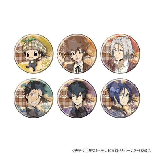 《家庭教師HITMAN REBORN!》57mm全息徽章04/全套（共6種）（新繪插畫）【全套/6個裝】