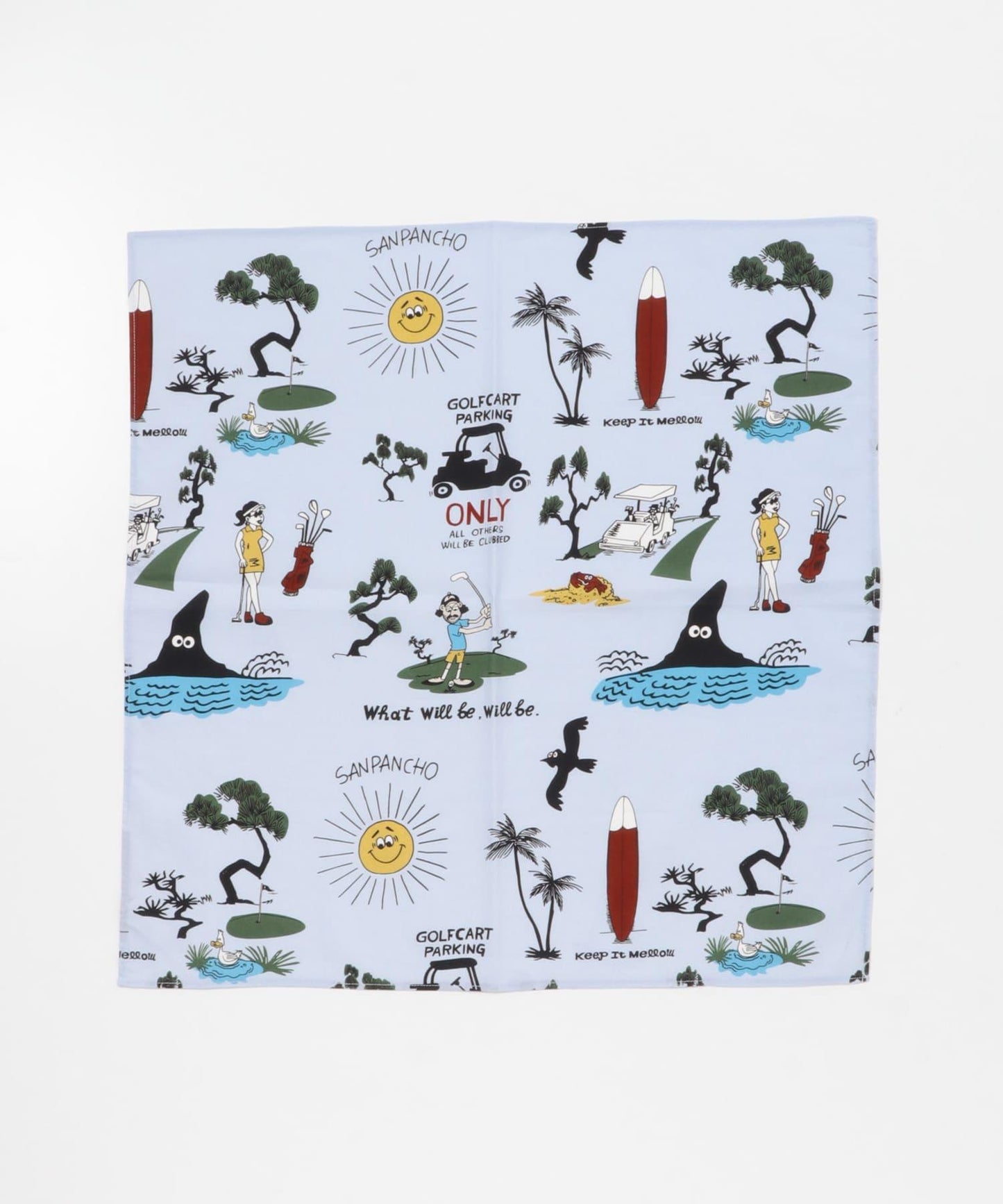 OOPS×RYUAMBE聯名手帕