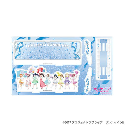 LoveLive! Sunshine!! 高級亞克力立體場景板02/整列設計 遊行ver.（新繪插畫）