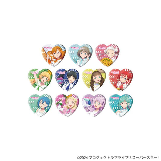 LoveLive! Superstar!! 心形徽章04/遊行ver. 全套（共11種）（新繪插圖）【全套/11個裝】