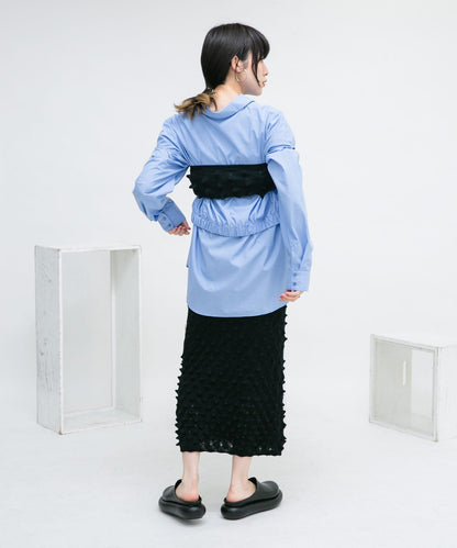 波點針織吊帶背心