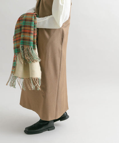 「2尺碼可選」後背交叉連衣裙