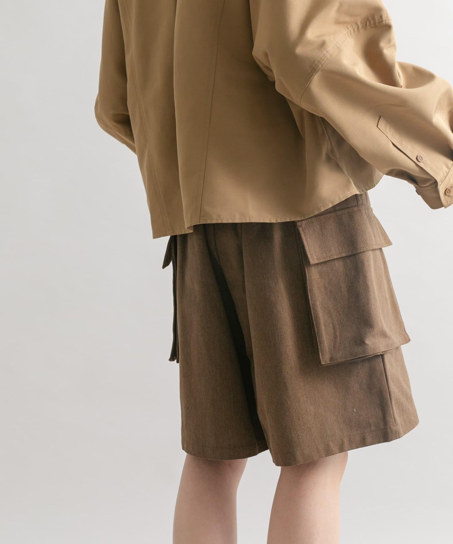 翻蓋口袋短褲
