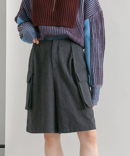 翻蓋口袋短褲