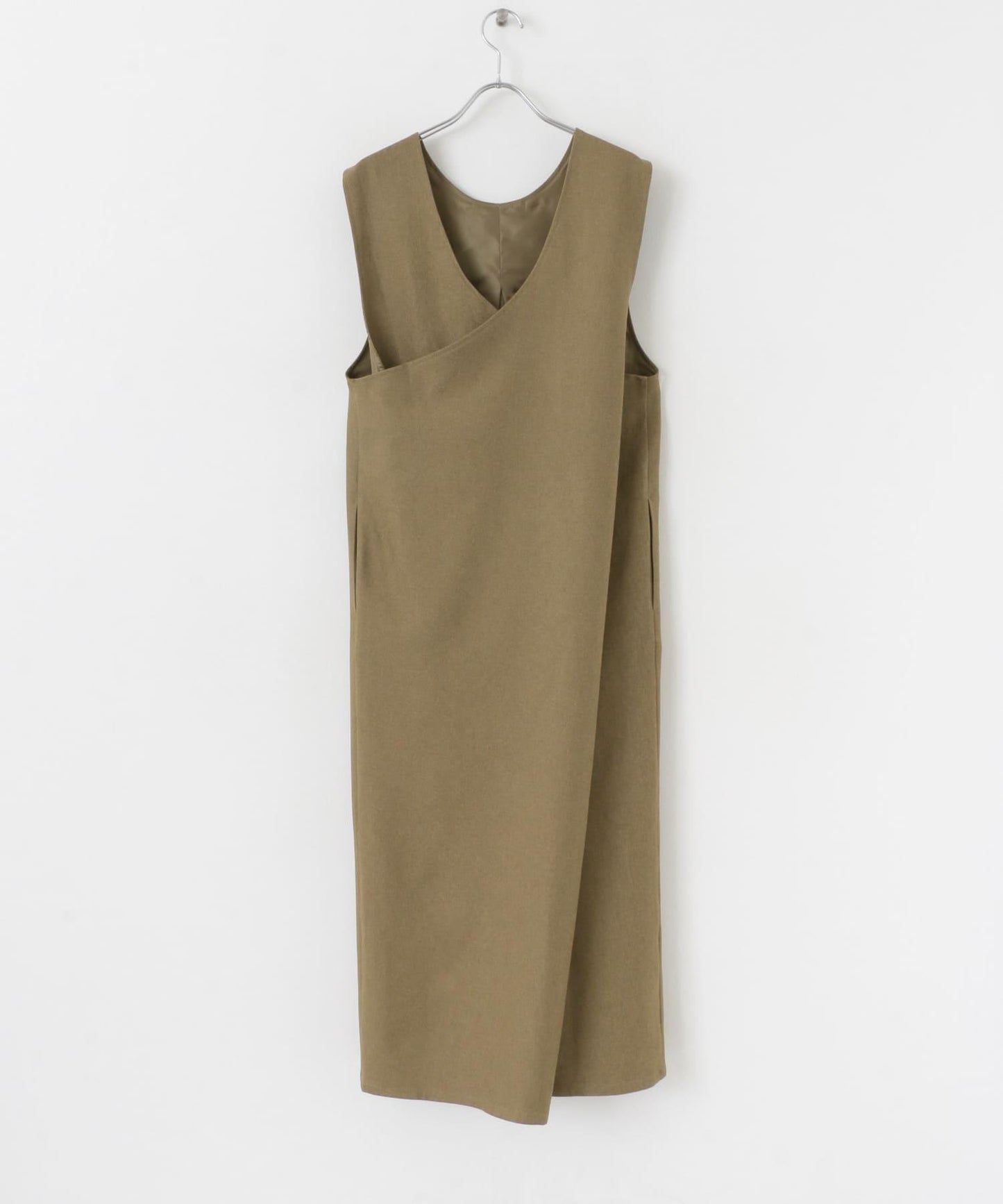 「2尺碼可選」後背交叉連衣裙