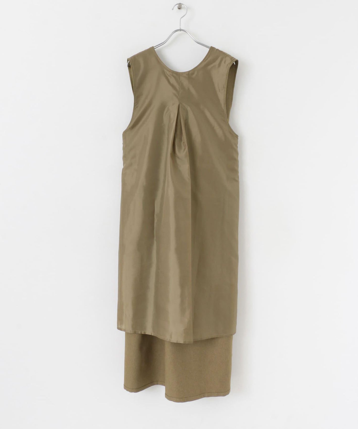 「2尺碼可選」後背交叉連衣裙