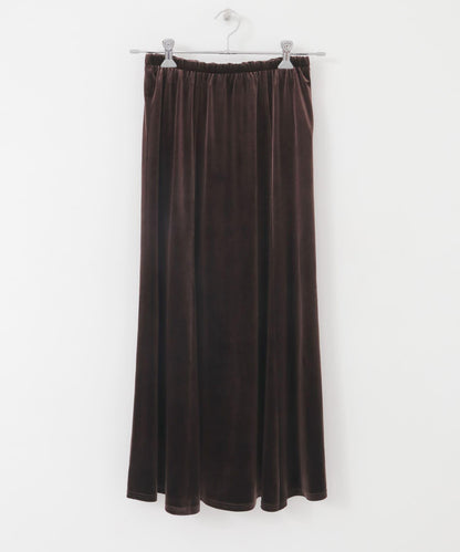 微喇天鵝絨半裙