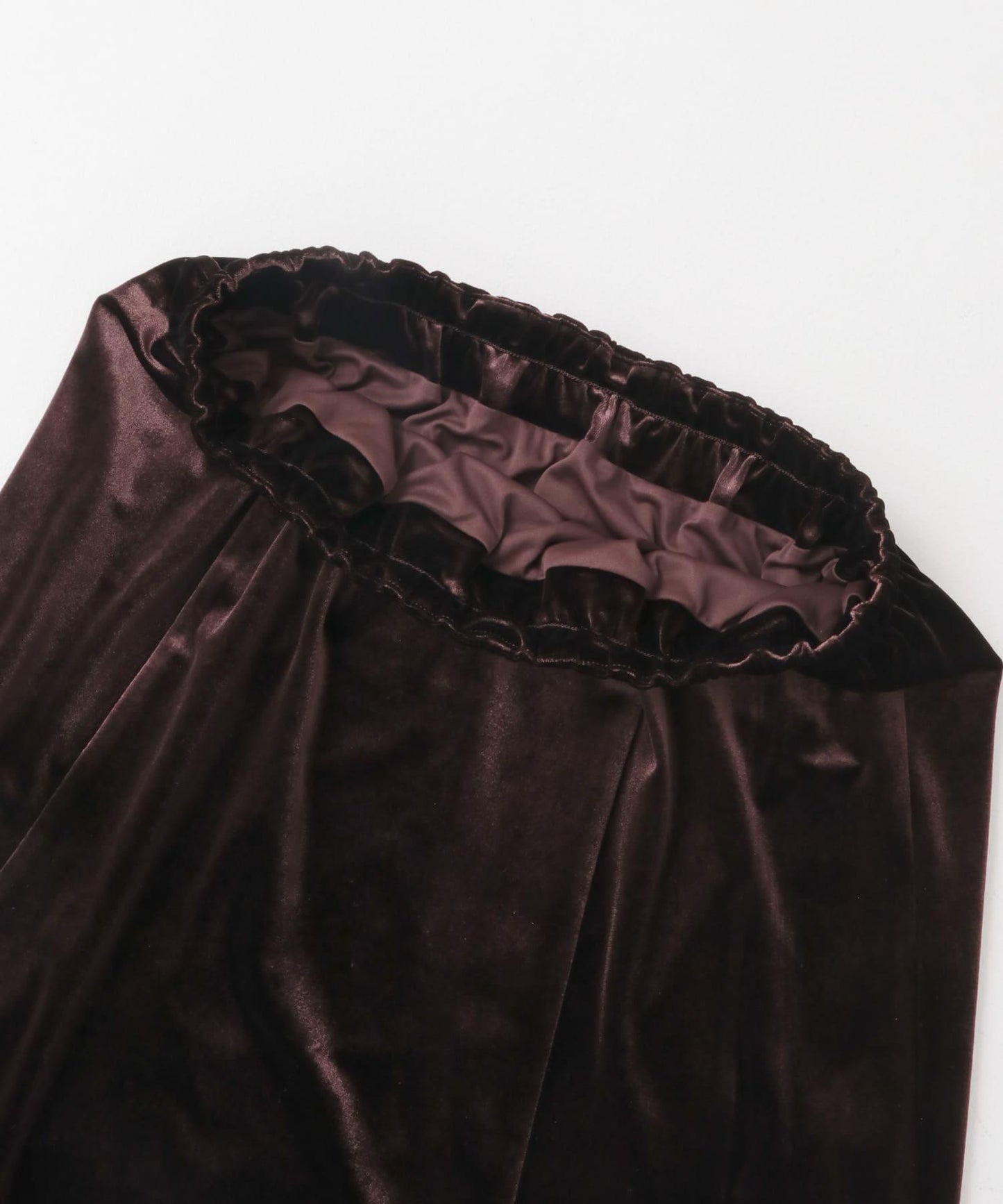 微喇天鵝絨半裙