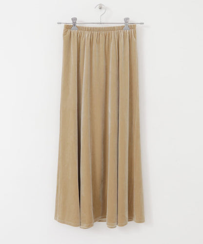 微喇天鵝絨半裙