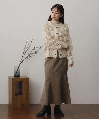 燈芯絨美人魚裙