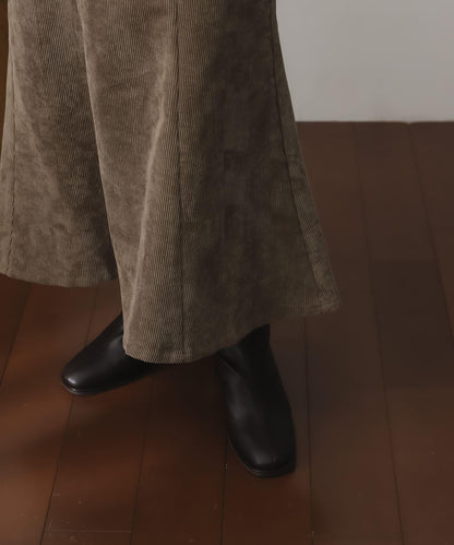 燈芯絨美人魚裙