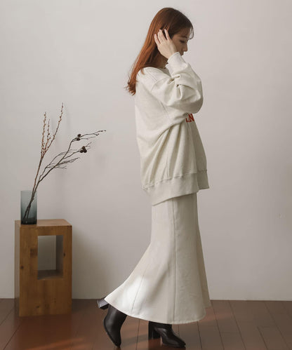 燈芯絨美人魚裙