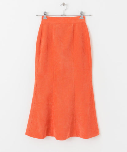 燈芯絨美人魚裙