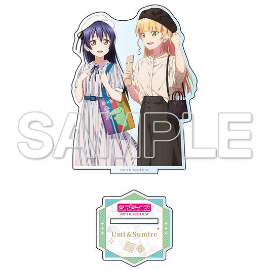 LoveLive!系列_外出主題亞克力立牌 海未&堇