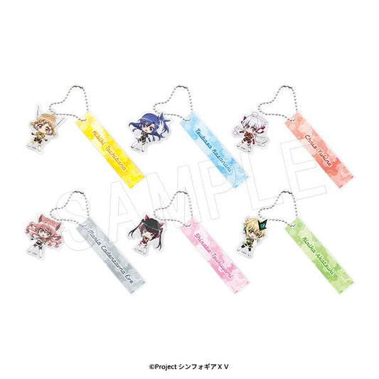 《戰姬絕唱Symphogear》XV 隨機房間鑰匙扣 融合裝備版【套裝/6個裝】