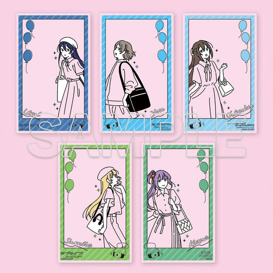 LoveLive!系列_穿上季節的散步。隨機亞克力卡牌