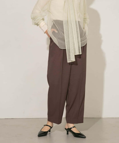 中線寬鬆西裝褲