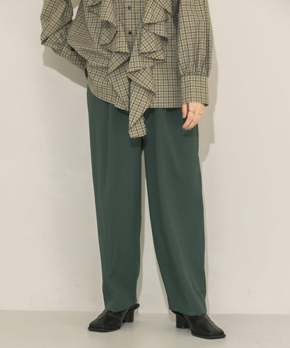 中線寬鬆西裝褲