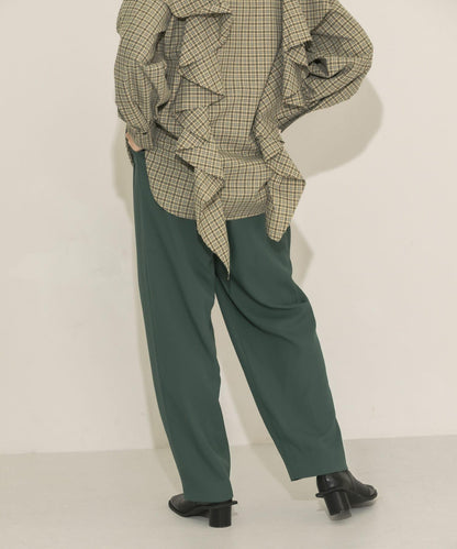 中線寬鬆西裝褲