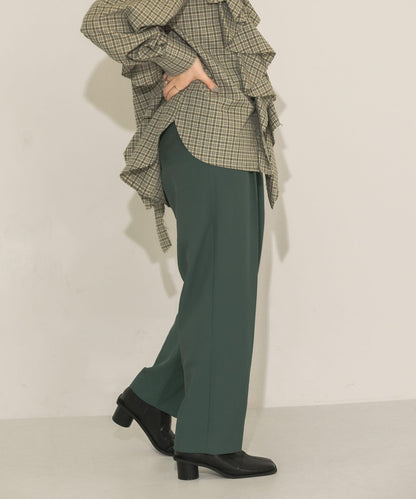 中線寬鬆西裝褲