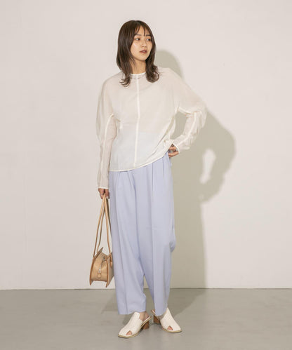 中線寬鬆西裝褲