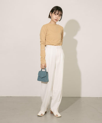 中線寬鬆西裝褲