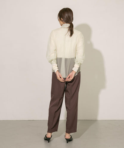 中線寬鬆西裝褲