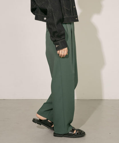 中線寬鬆西裝褲