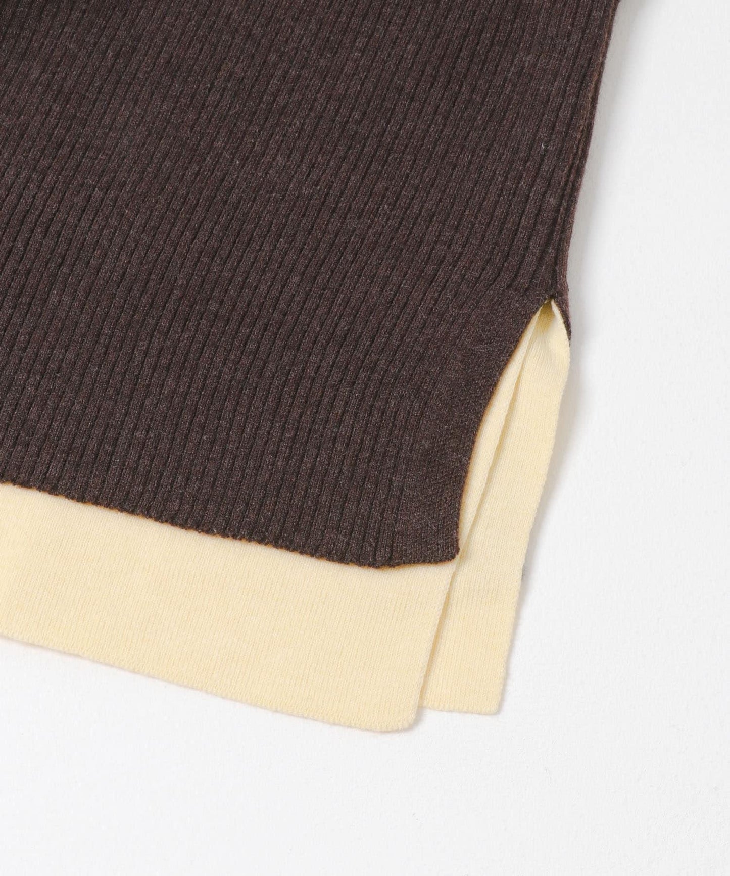 層疊風格亨利領針織衫