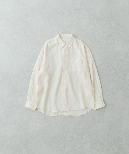 亞麻長袖襯衫