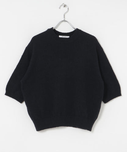 圈圈紗半袖針織衫