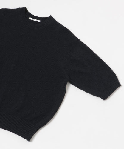 圈圈紗半袖針織衫