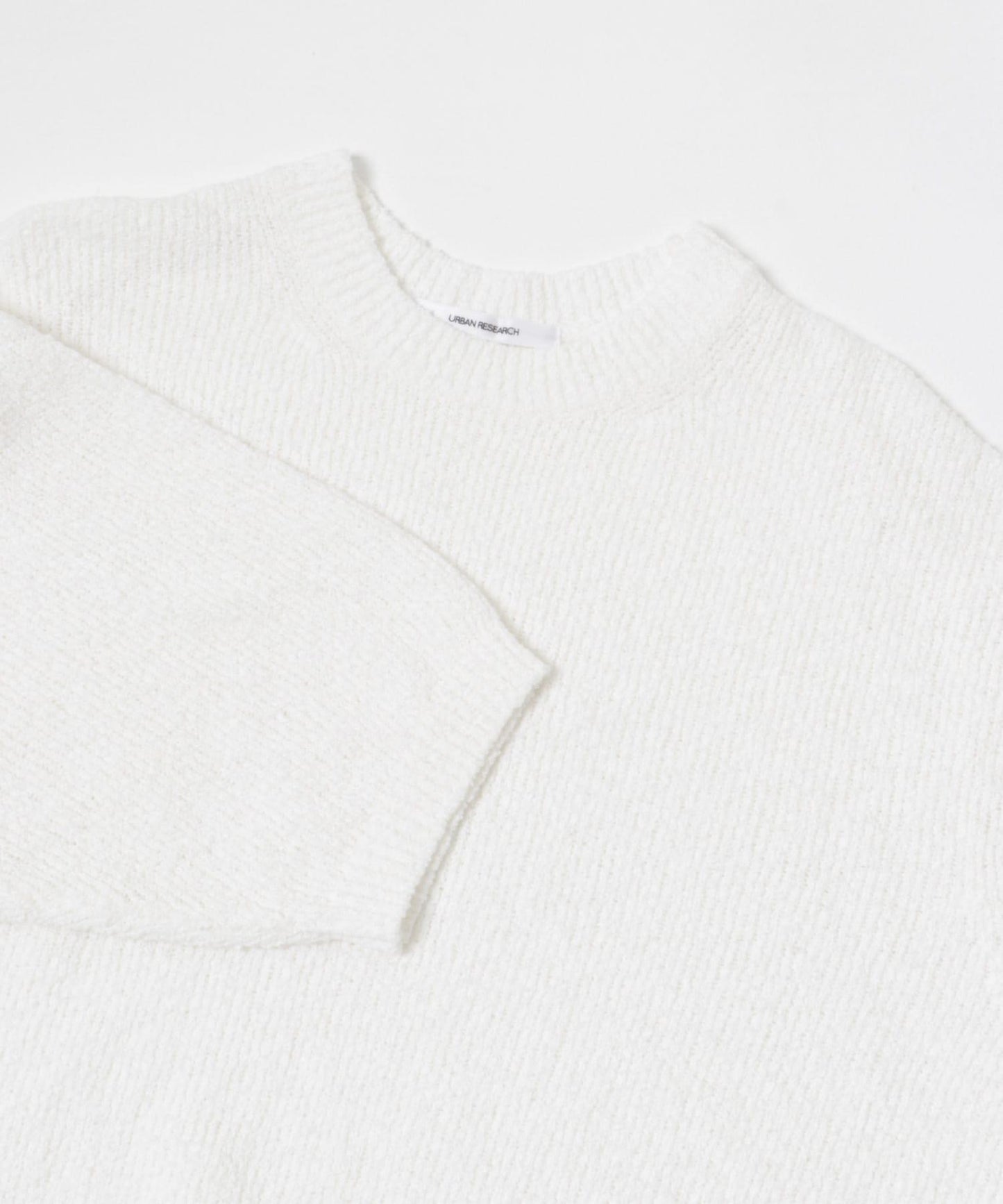 圈圈紗半袖針織衫