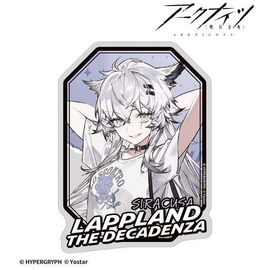 《明日方舟》荒蕪拉普蘭德 購物ver. 切割貼紙
