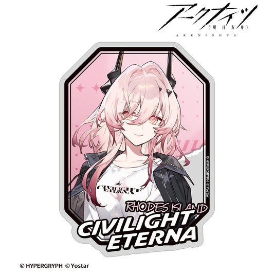 《明日方舟》希維萊特·永恆 購物ver. 異形剪裁貼紙