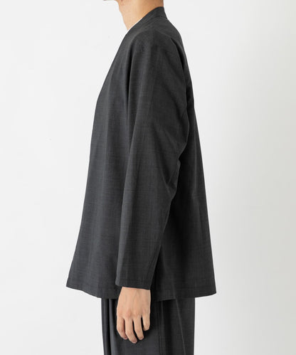 可成套穿著 可機洗 ST可水洗無領夾克